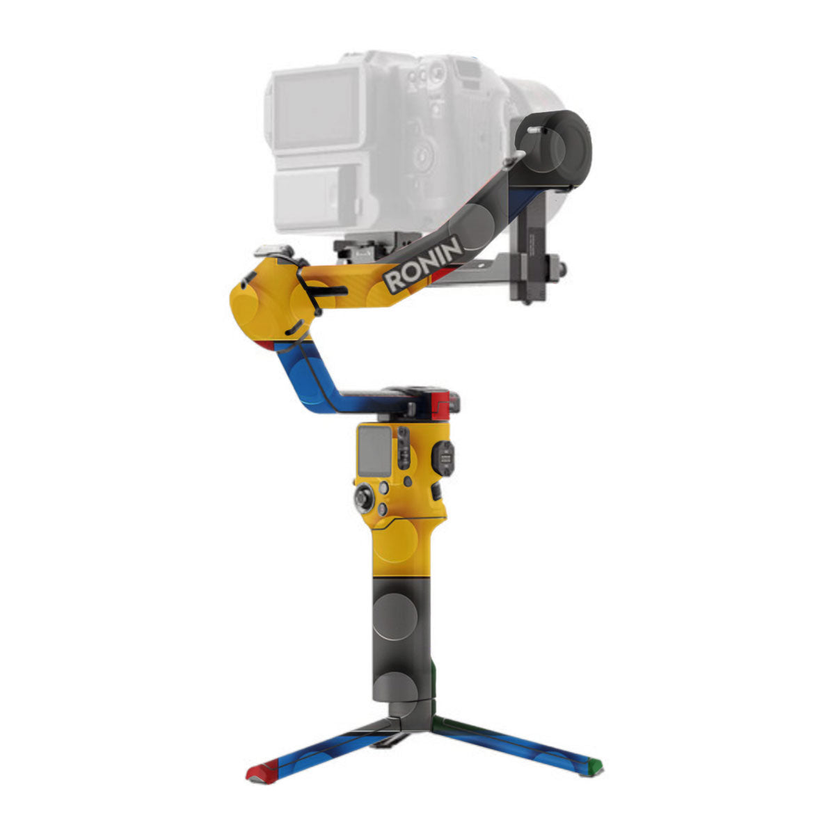 Colorful LEGO Brick Wall Pattern DJI RS 3 Pro Gimbal Skin