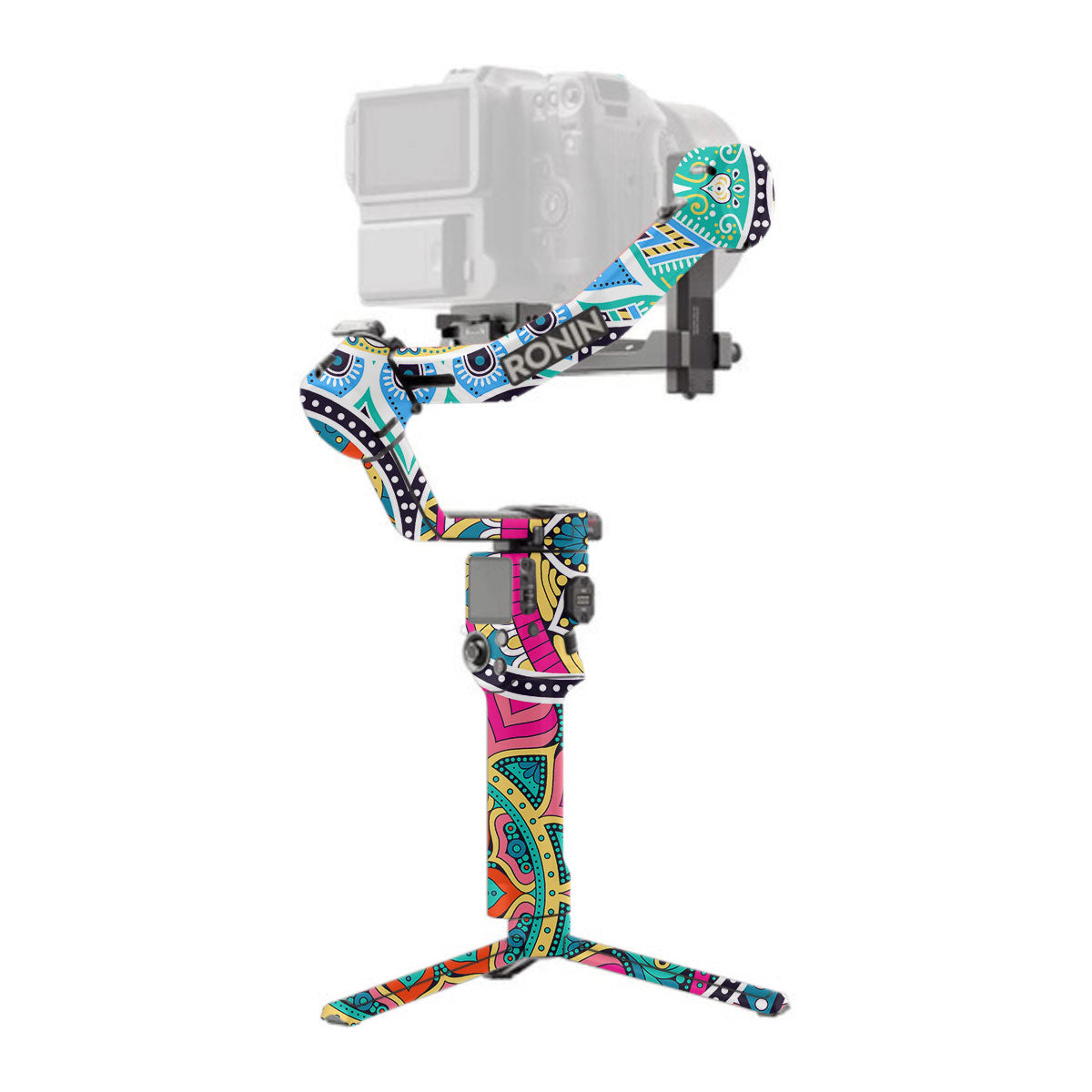 Boho Mandala Tile Pattern DJI RS 3 Pro Gimbal Skin