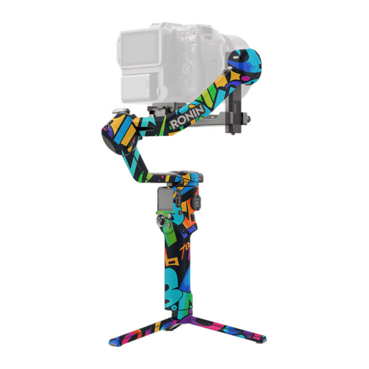 Colorful Urban Street Art Lettering DJI RS 3 Pro Gimbal Skin