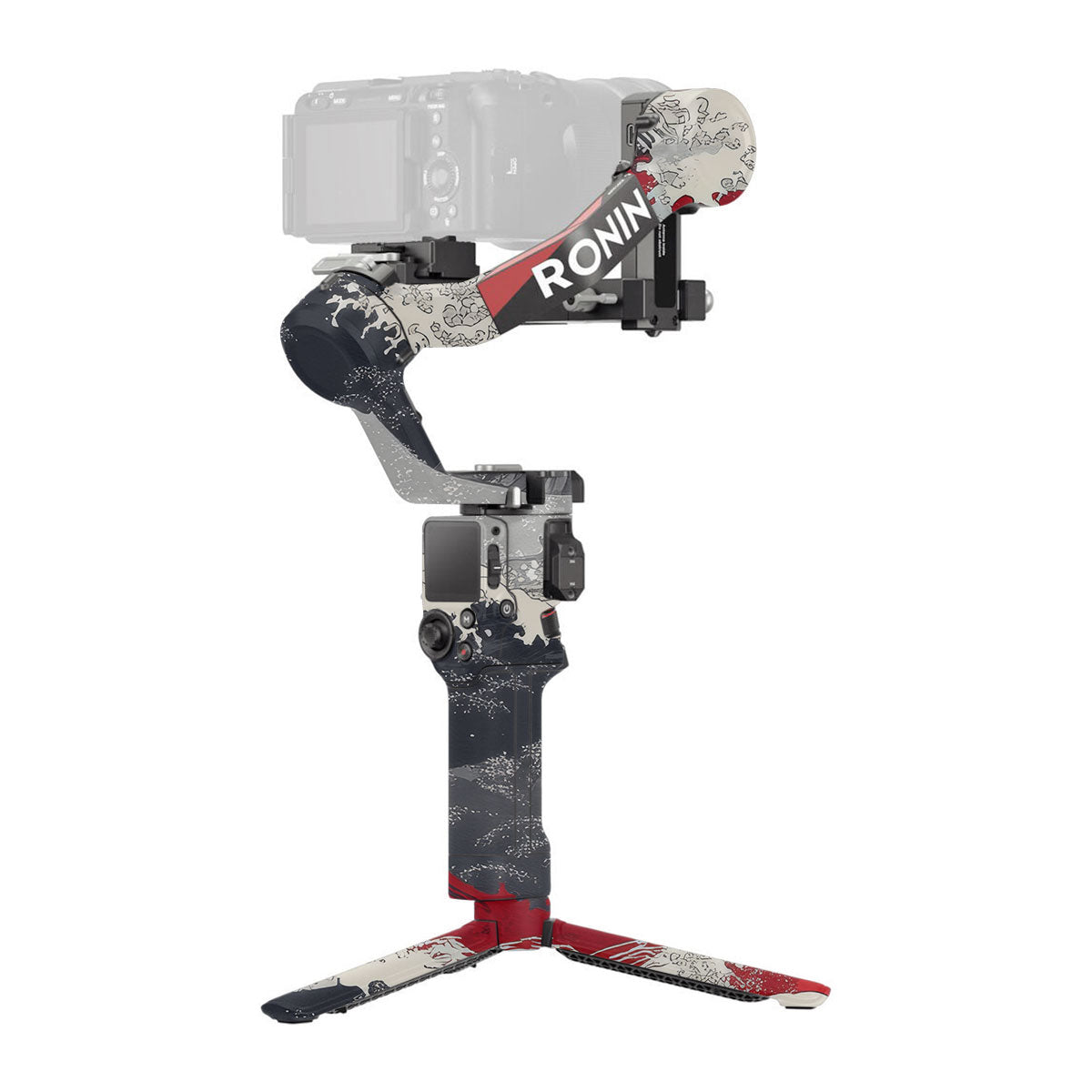 Abstract Waves DJI RS 4 Gimbal Skin