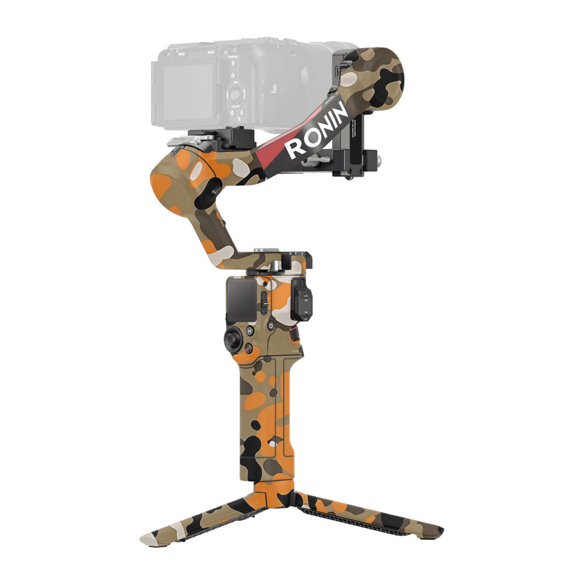 Orange Brown Spot DJI RS 4 Gimbal Skin