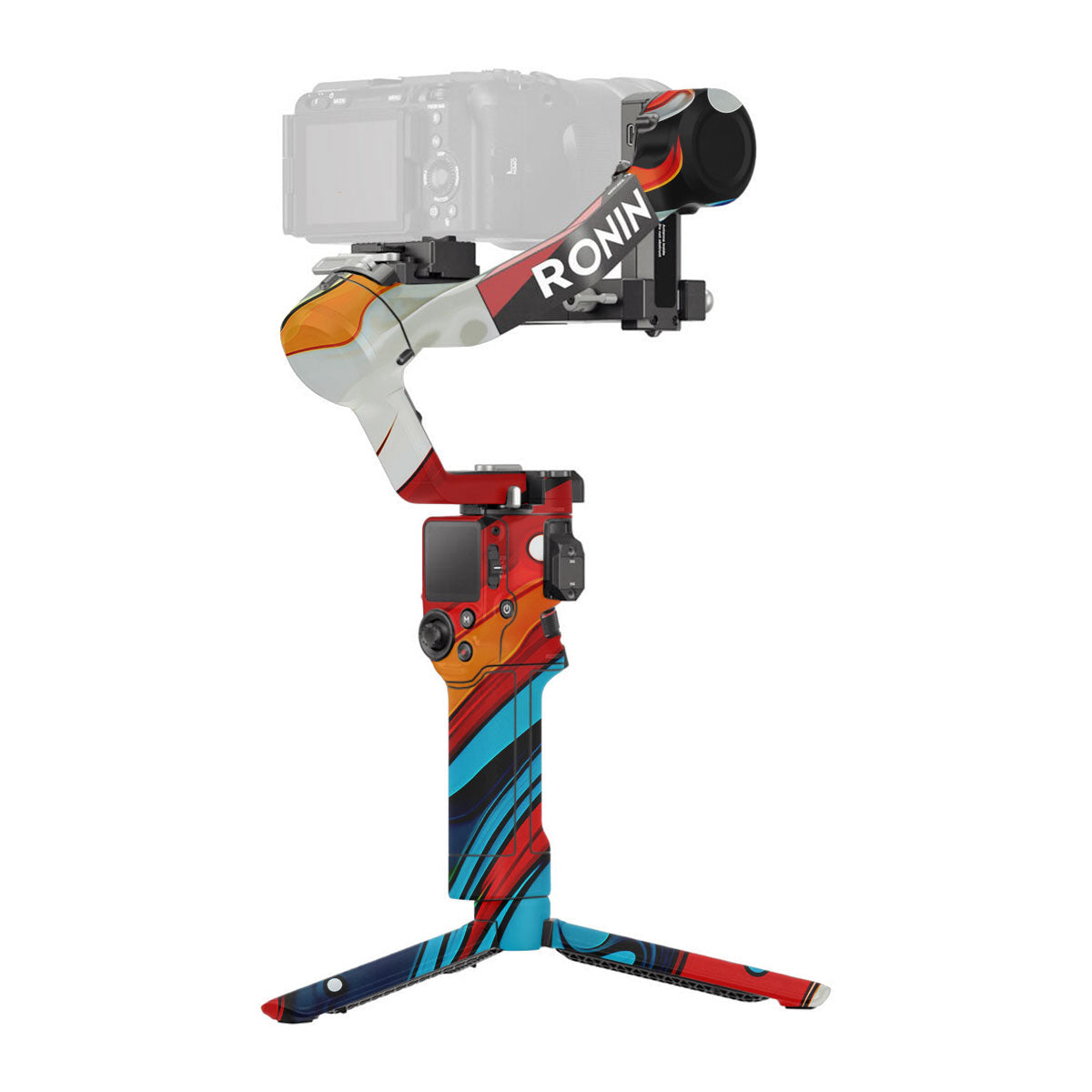 Fire & Ice Flow DJI RS 4 Gimbal Skin