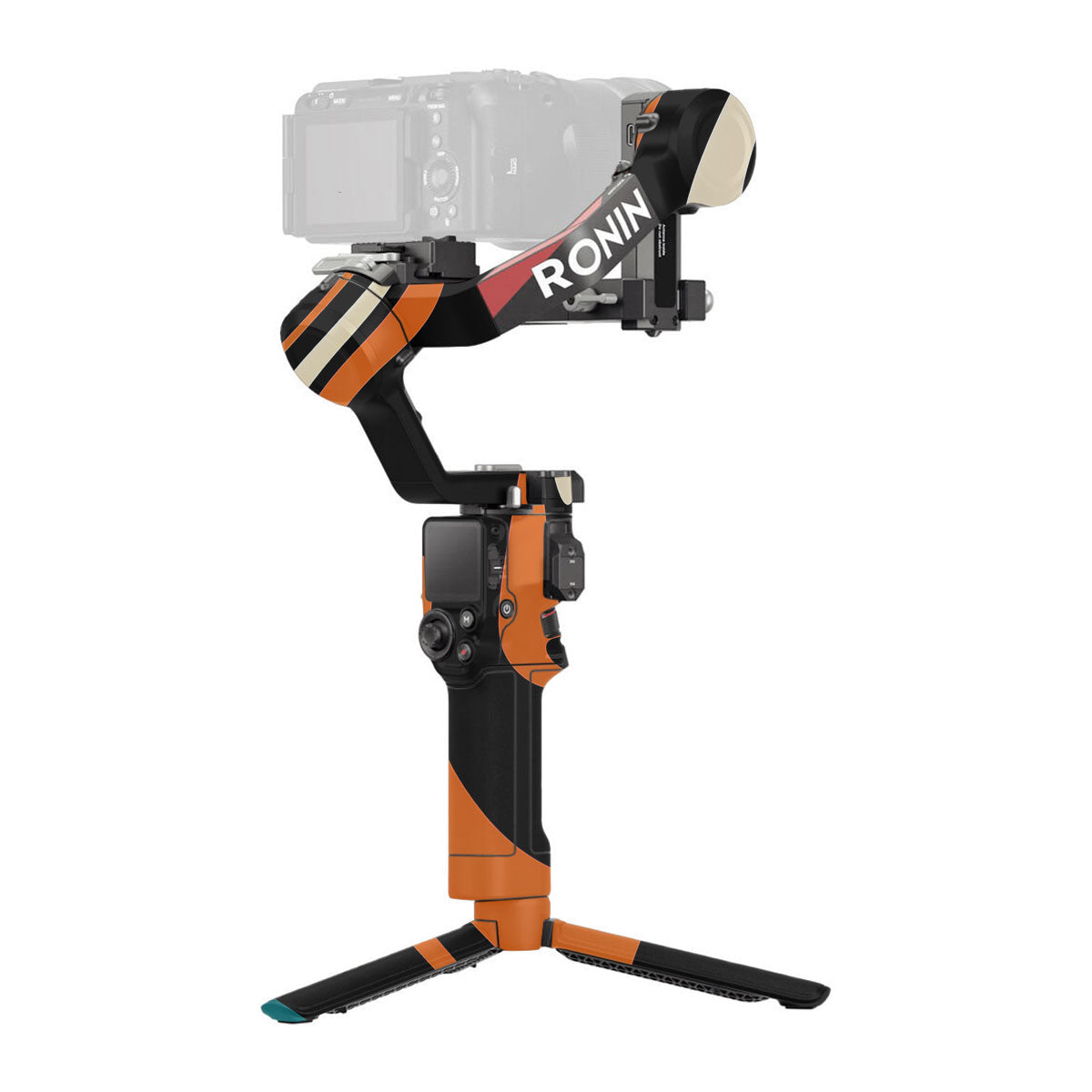 Mid-Century Abstract Swirl DJI RS 4 Gimbal Skin