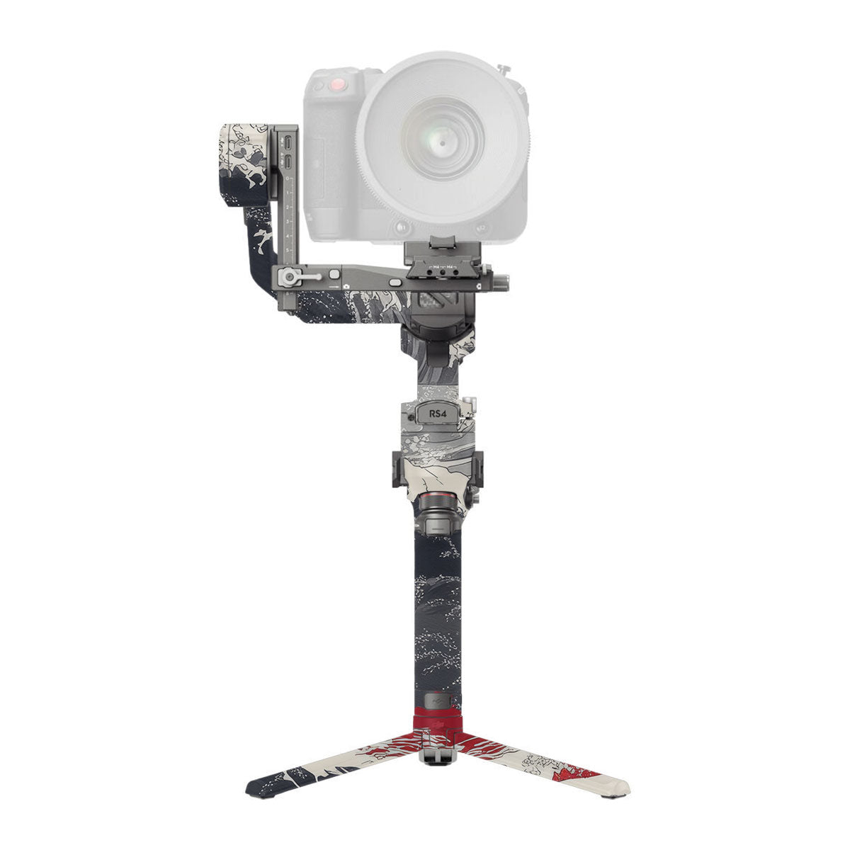 Abstract Waves DJI RS 4 Pro Gimbal Skin