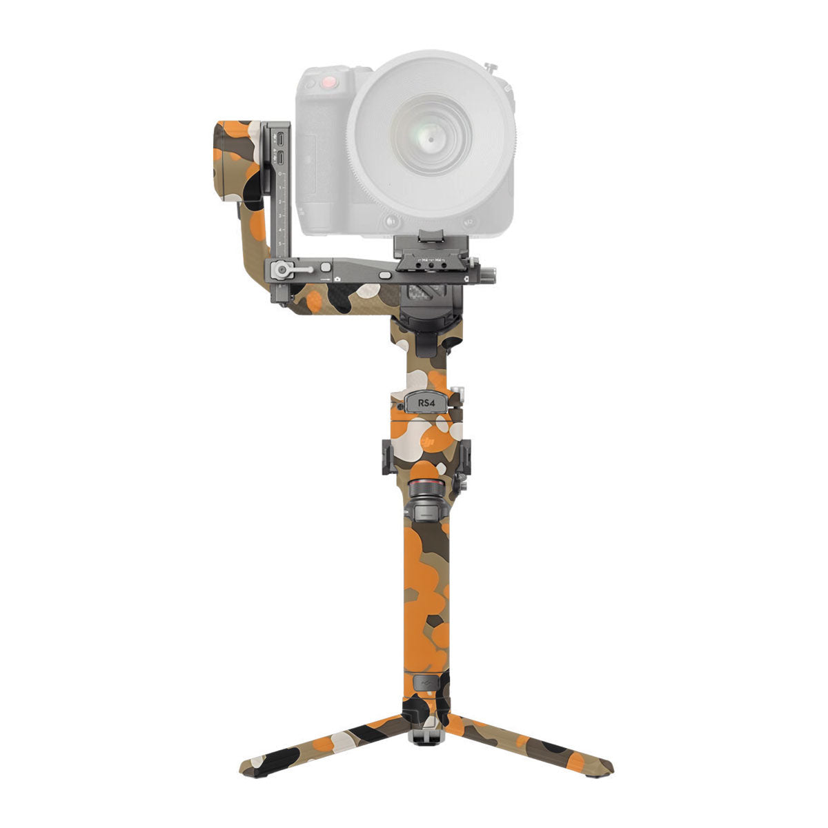Orange Brown Spot DJI RS 4 Pro Gimbal Skin