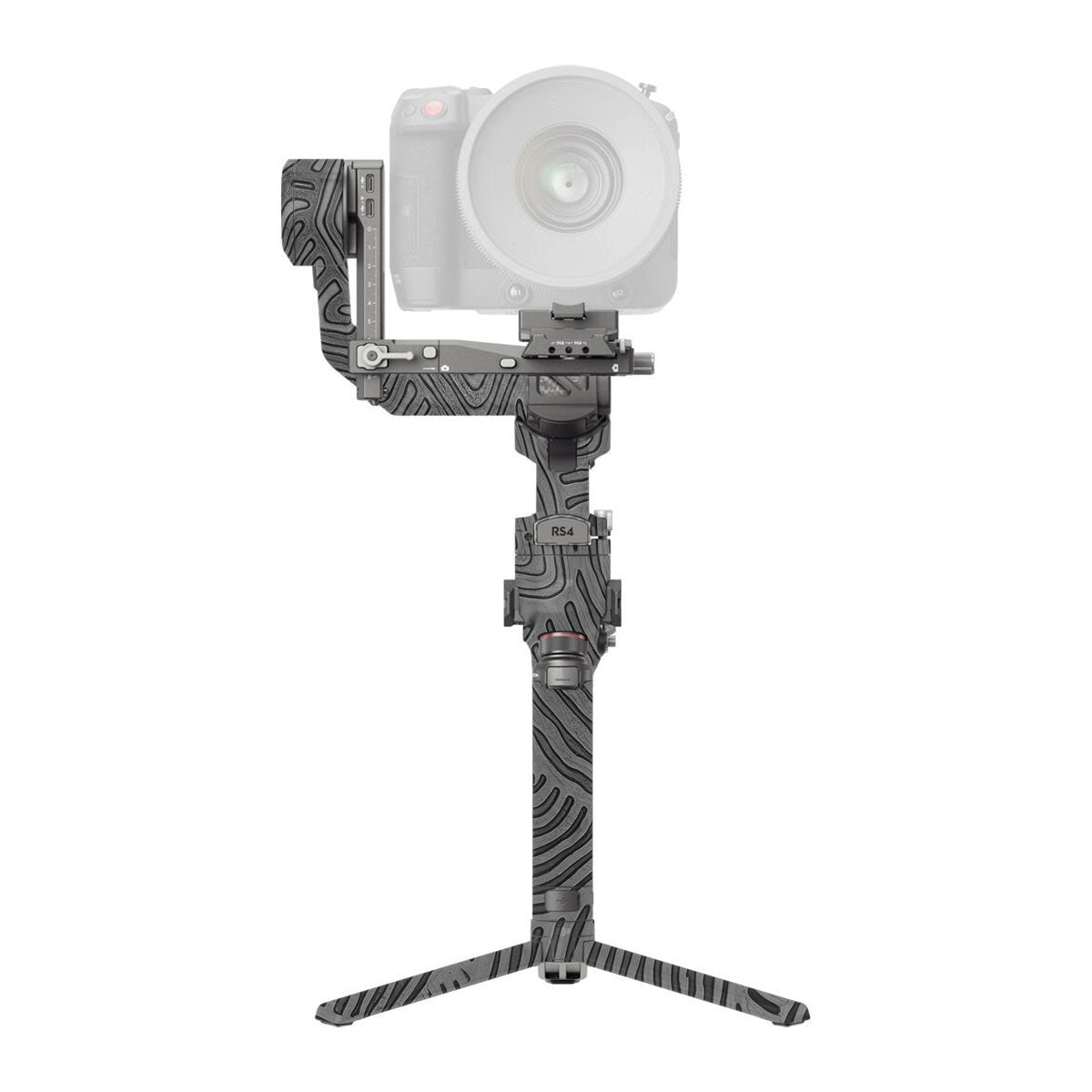 Monochrome Line Maze DJI RS 4 Pro Gimbal Skin