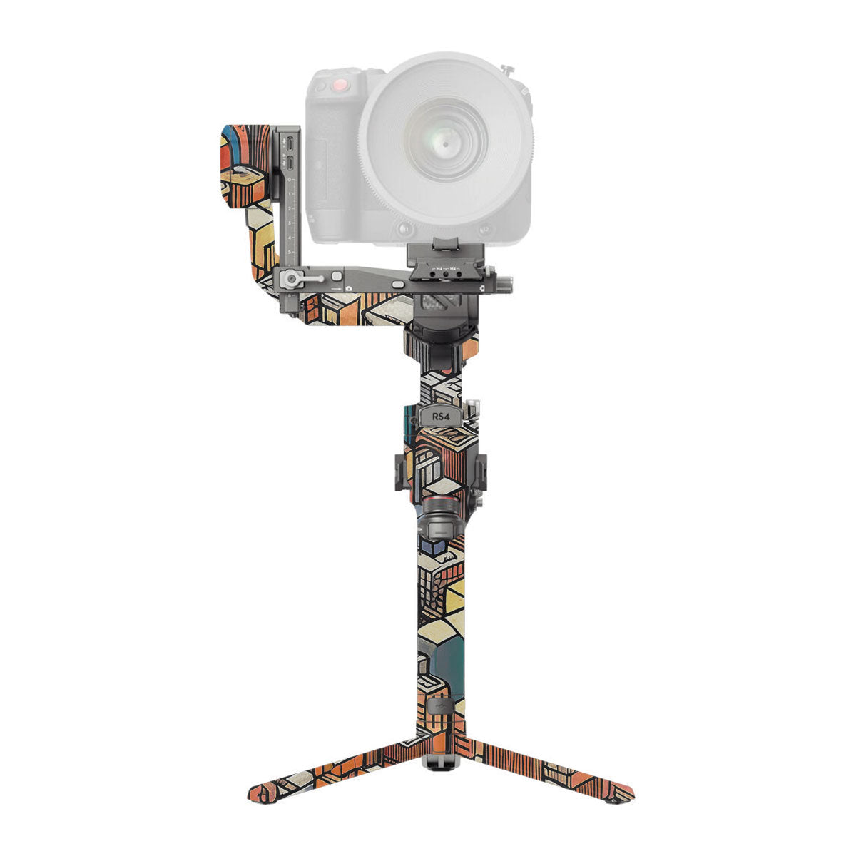 Isometric Cityscape DJI RS 4 Pro Gimbal Skin