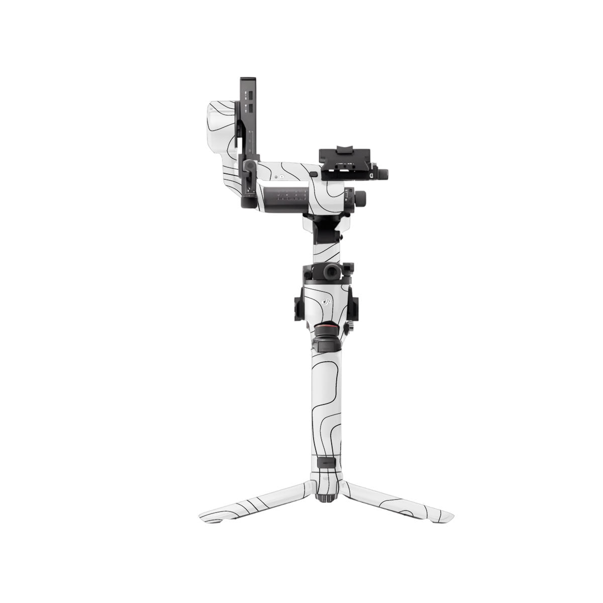 White Contour Design DJI RS 5 Gimbal Skin