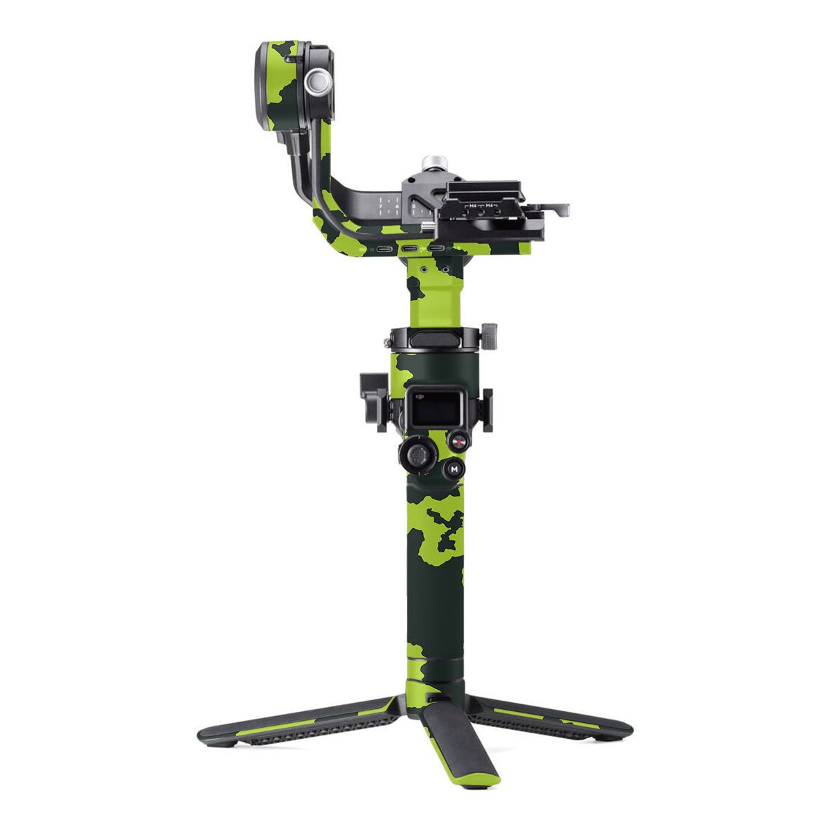 Neon Green Splatter DJI RSC 2 Gimbal Skin