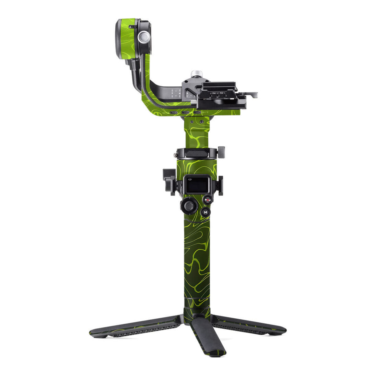Lime Yellow to Black Gradient DJI RSC 2 Gimbal Skin
