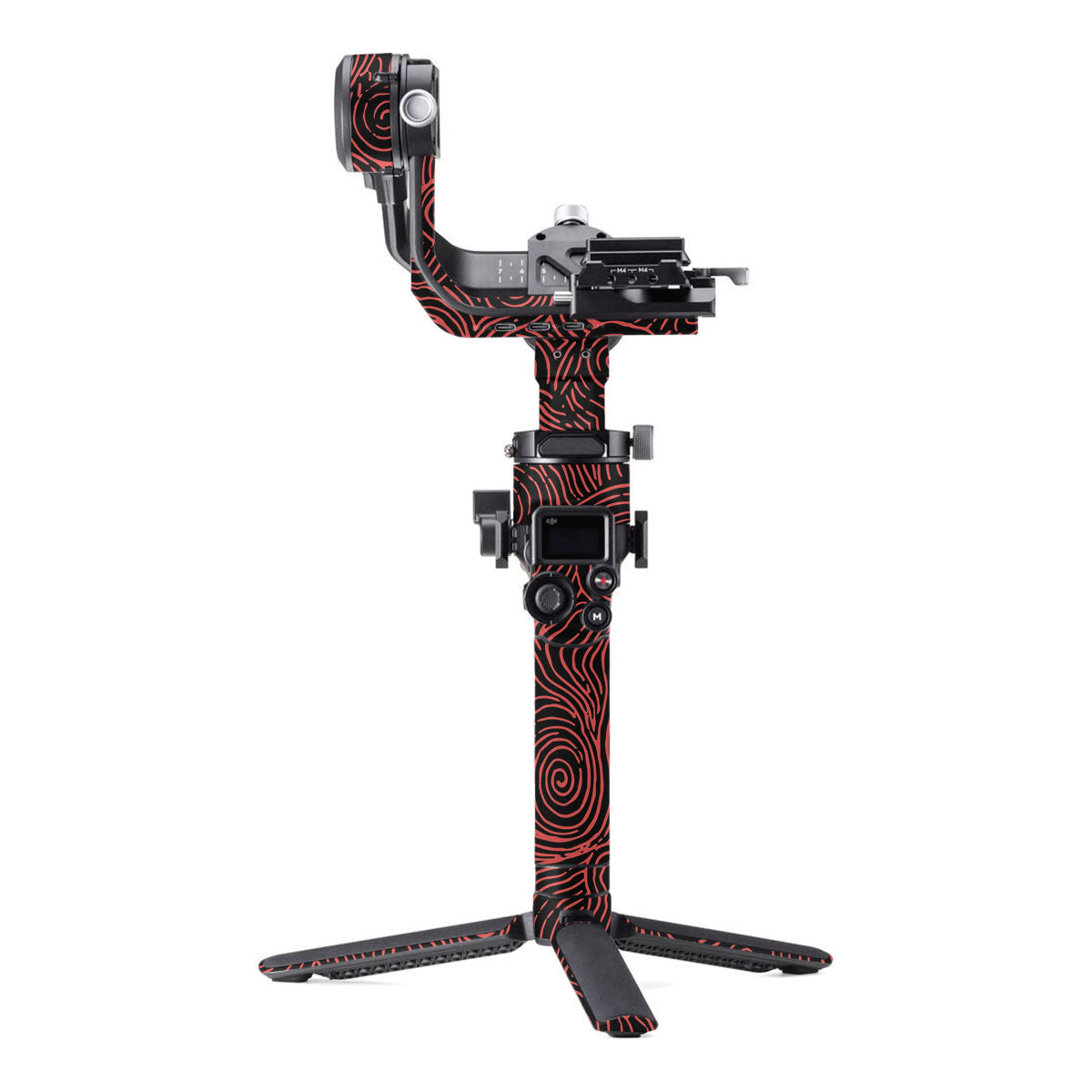 Red Spirals DJI RSC 2 Gimbal Skin