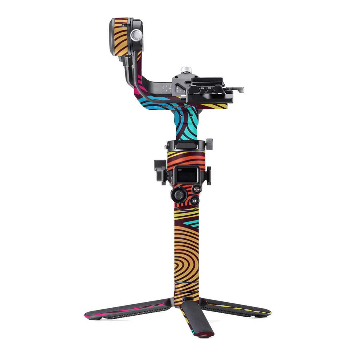 Retro Colorful Doodle Art Pattern DJI RSC 2 Gimbal Skin