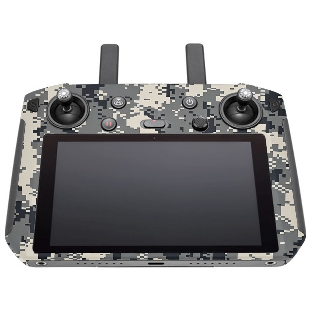 Grey Black Pixel DJI Smart Remote Controller Skin