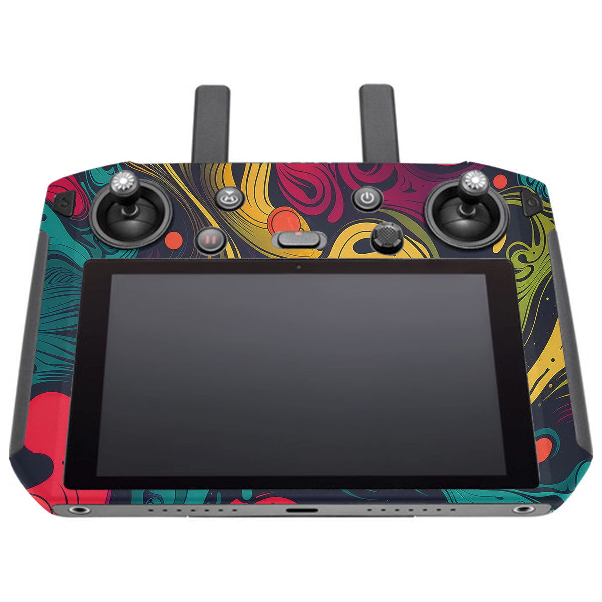 Psychedelic Color Swirl DJI Smart Remote Controller Skin
