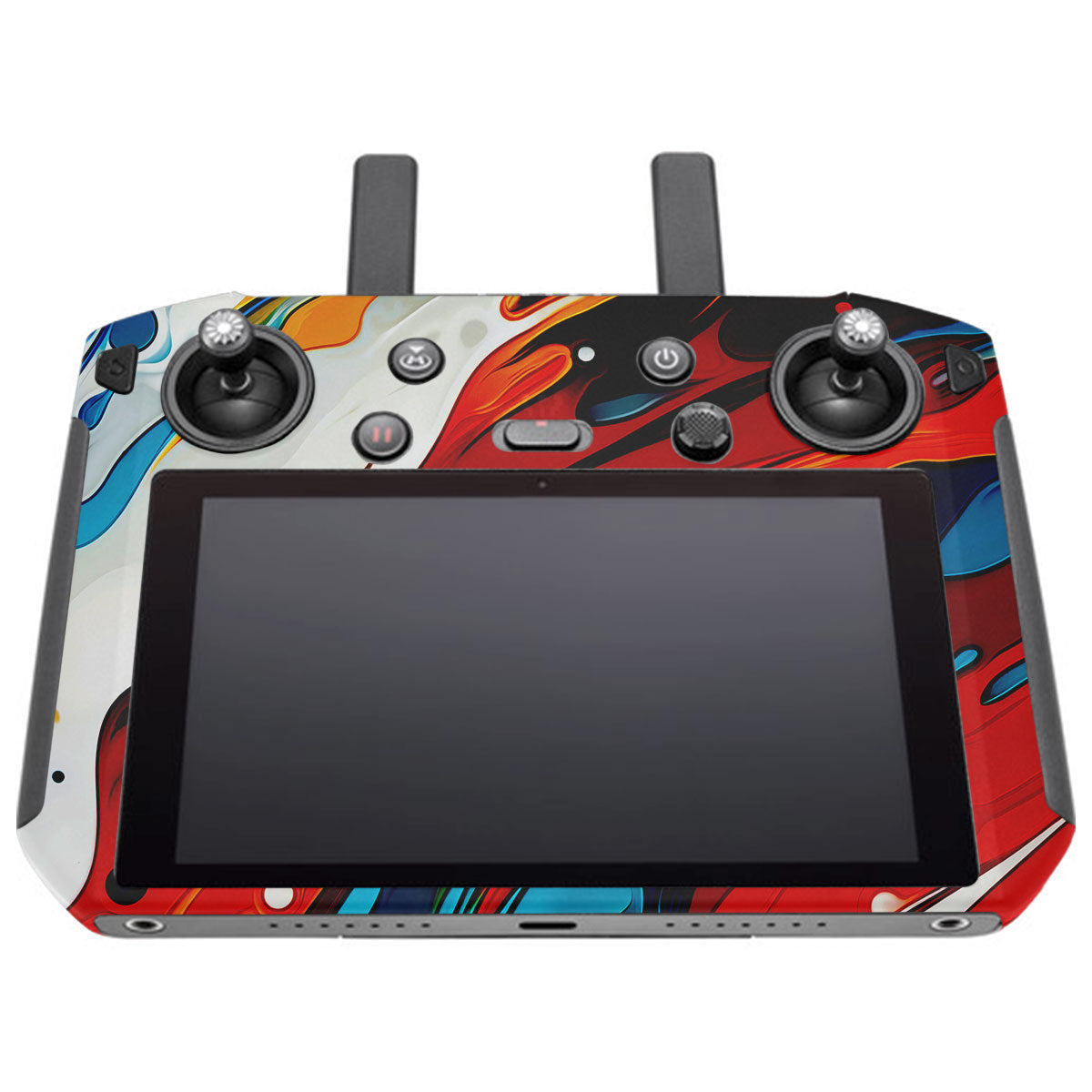 Fire & Ice Flow DJI Smart Remote Controller Skin
