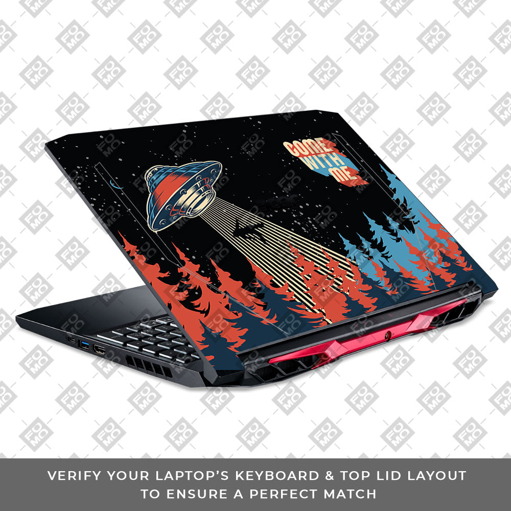 Come with Me Acer Nitro 5 AN515 44, 56 3D Laptop Skin