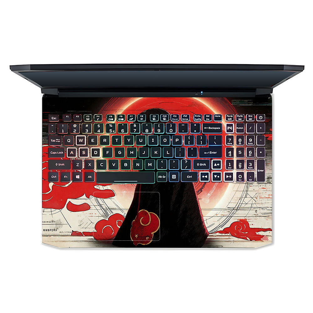 Itachi Uchiha Mark of the Akatsuki Acer Nitro 5 AN515 44, 56 3D Laptop Skin