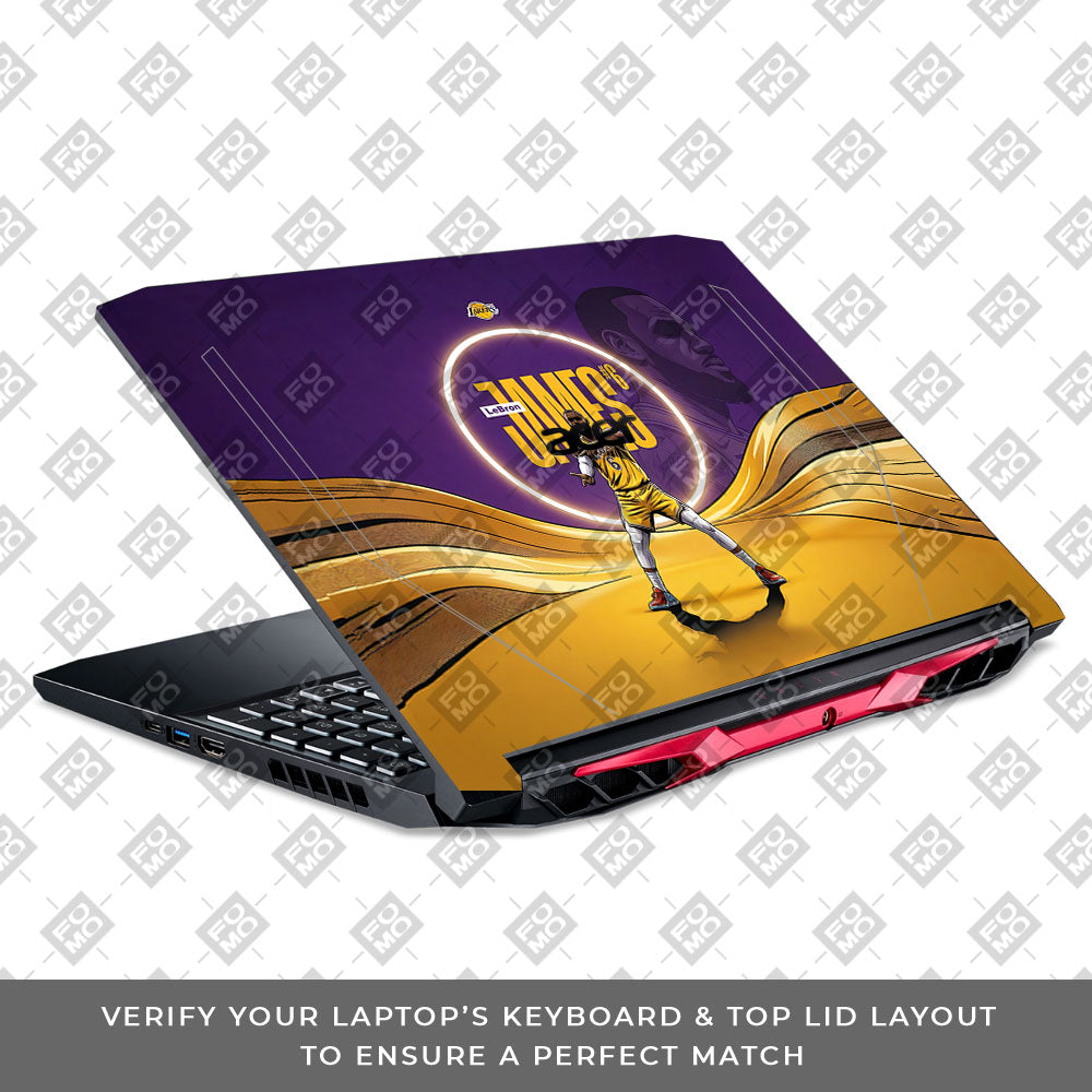 LeBron Legacy Acer Nitro 5 AN515 44, 56 3D Laptop Skin