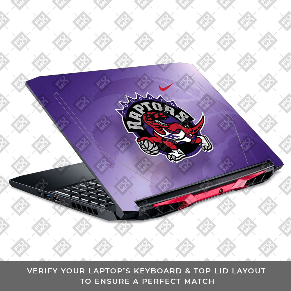 Raptors Pride Acer Nitro 5 AN515 44, 56 3D Laptop Skin