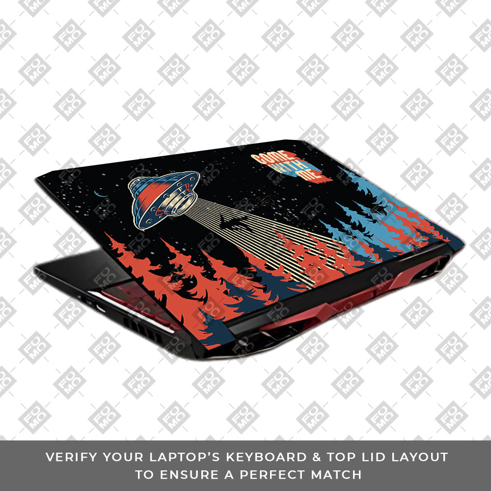 Come with Me Acer Nitro 5 AN515 45, 55, 57 3D Laptop Skin