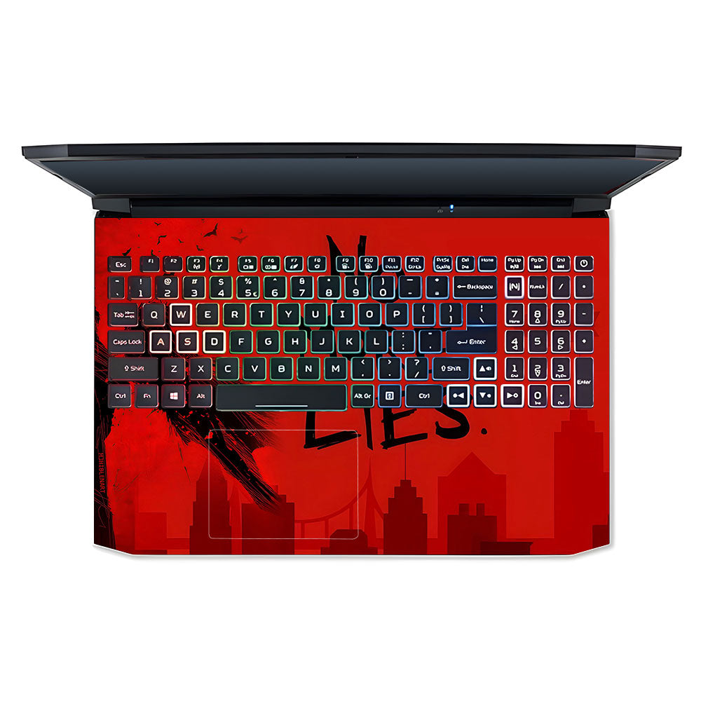 Batman No More Lies Acer Nitro 5 AN515 45, 55, 57 3D Laptop Skin