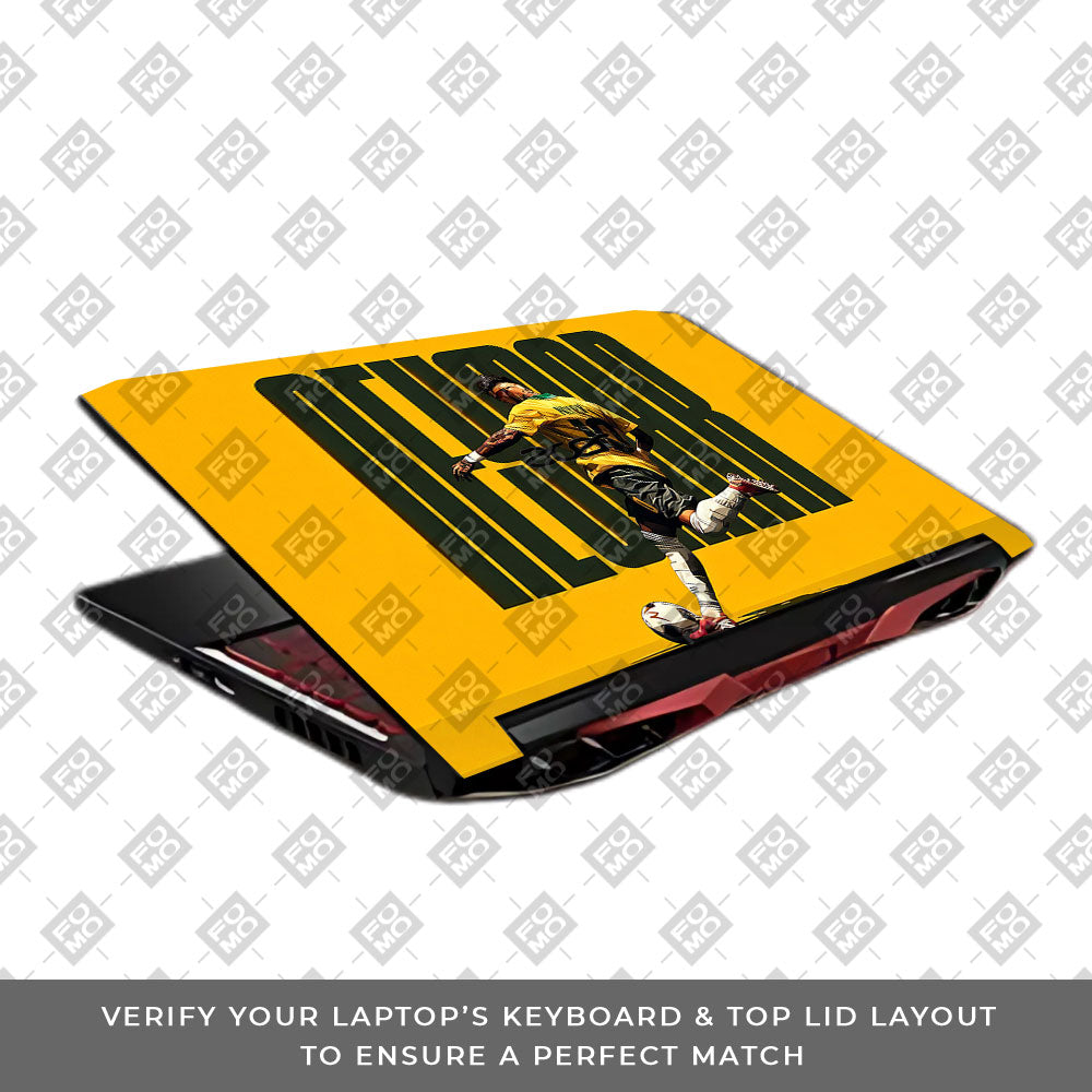 Neymar Brazil Drip Acer Nitro 5 AN515 45, 55, 57 3D Laptop Skin
