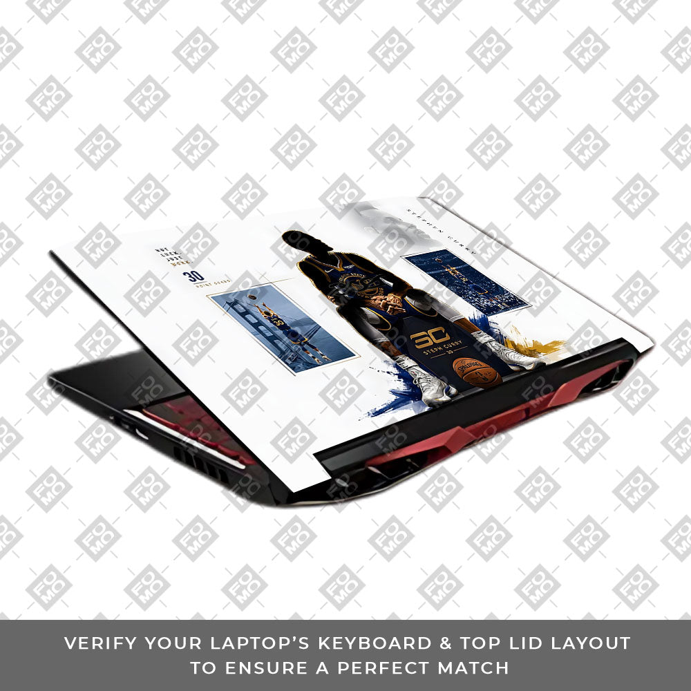 Curry 30 Acer Nitro 5 AN515 45, 55, 57 3D Laptop Skin