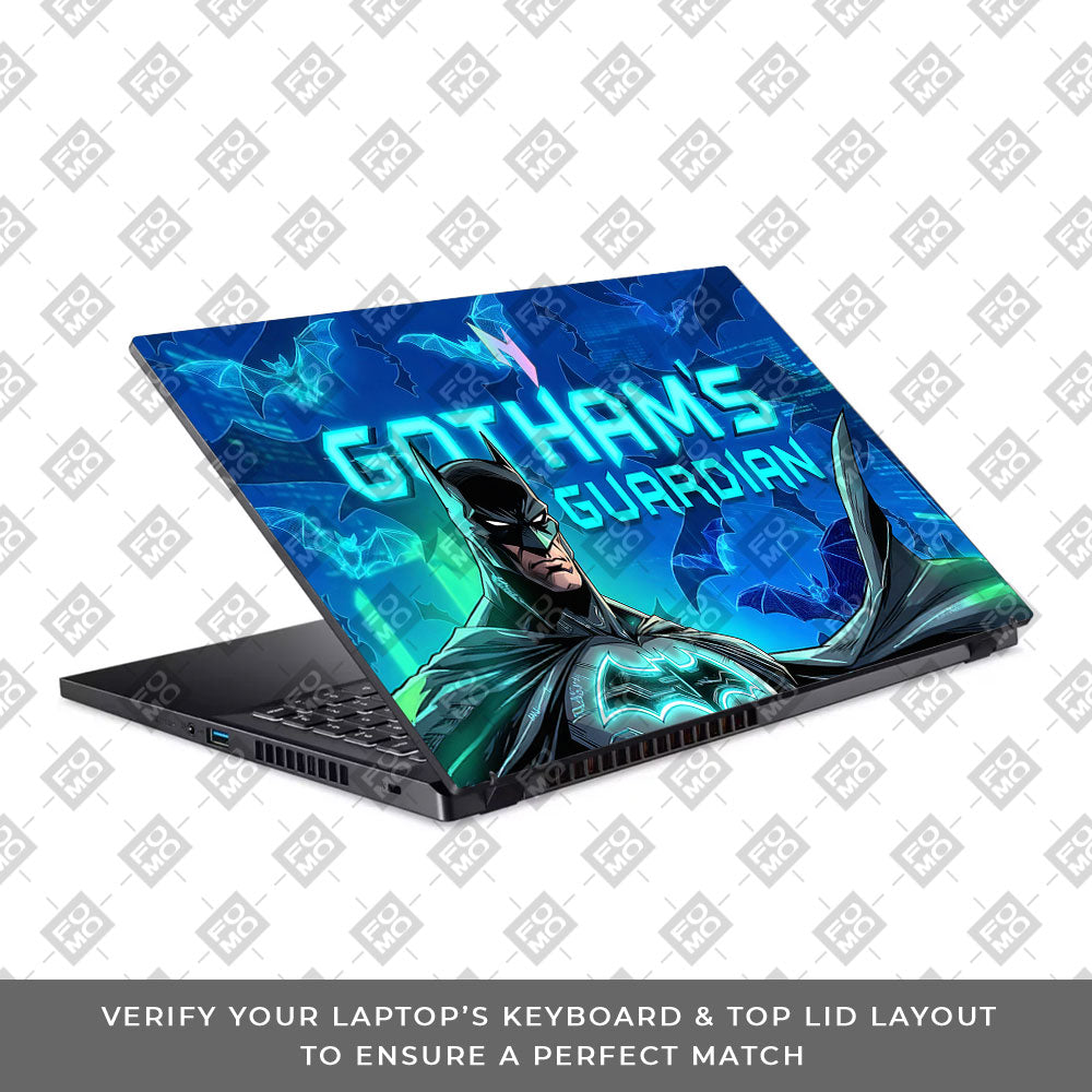 Gotham's Guardian Batman Acer Nitro V ANV15 51 55CA 3D Laptop Skin