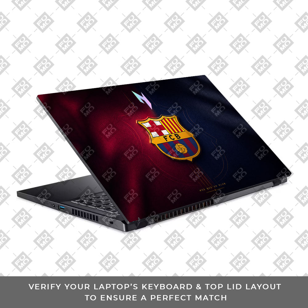 Catalan Pride Barcelona Legacy Acer Nitro V ANV15 51 55CA 3D Laptop Skin