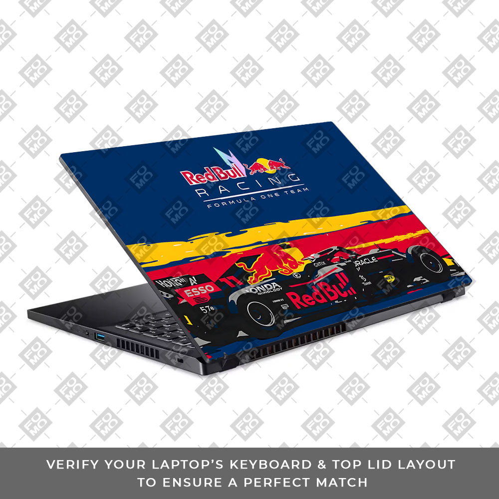 Red Bull Racing Formula One Team Acer Nitro V ANV15 51 55CA 3D Laptop Skin