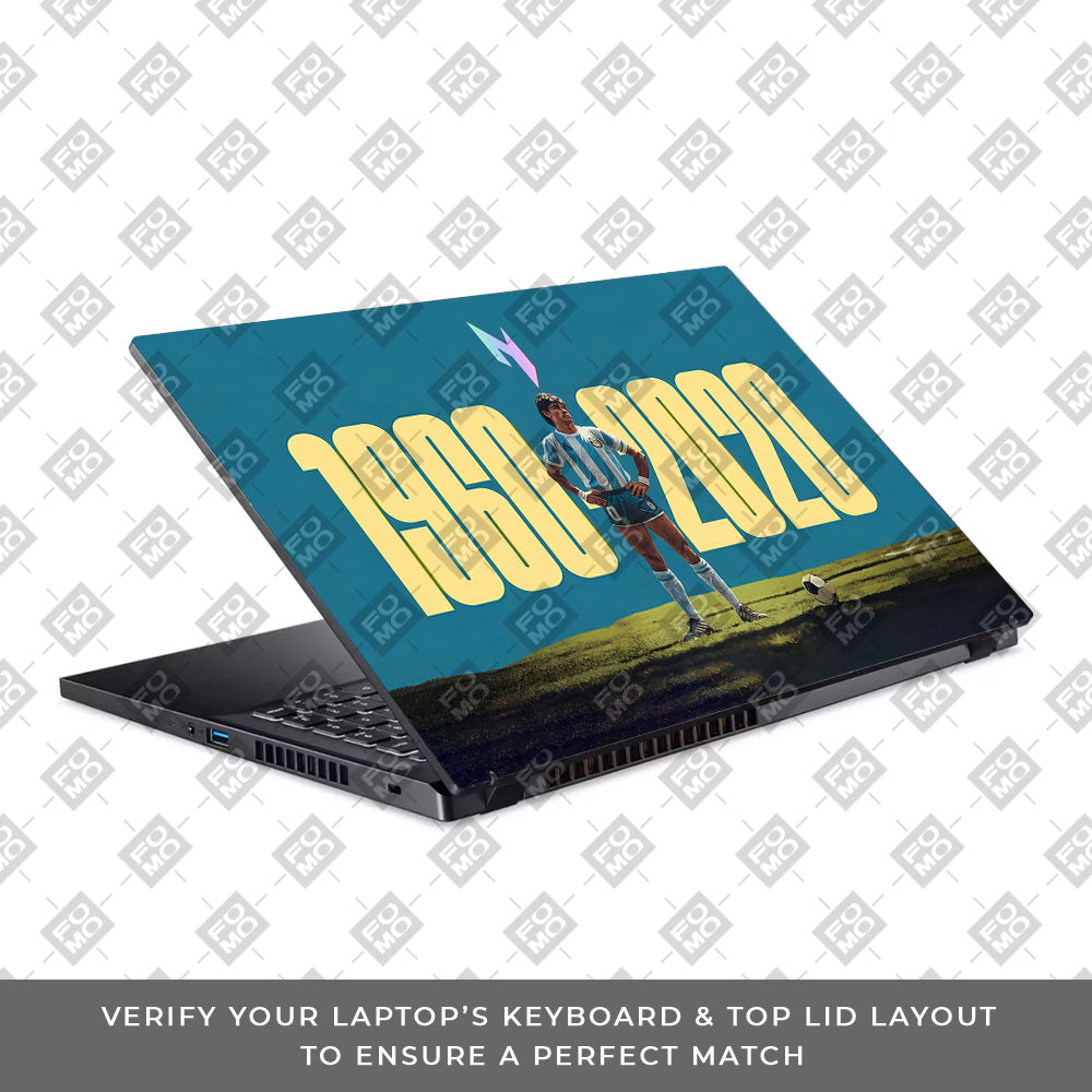 GOAT Era 1960 - 2020 Acer Nitro V ANV15 51 55CA 3D Laptop Skin
