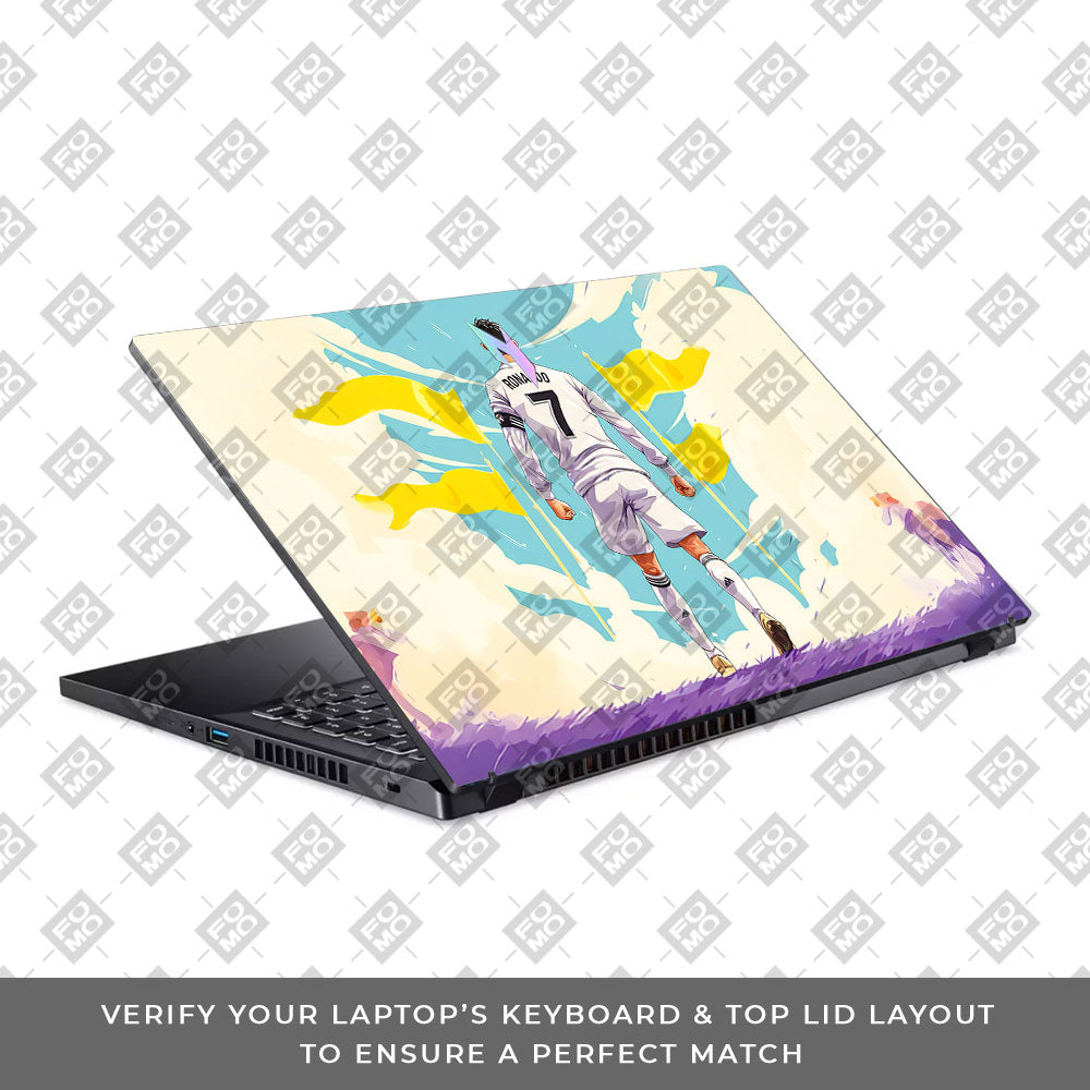 Ronaldo Final Boss Acer Nitro V ANV15 51 55CA 3D Laptop Skin