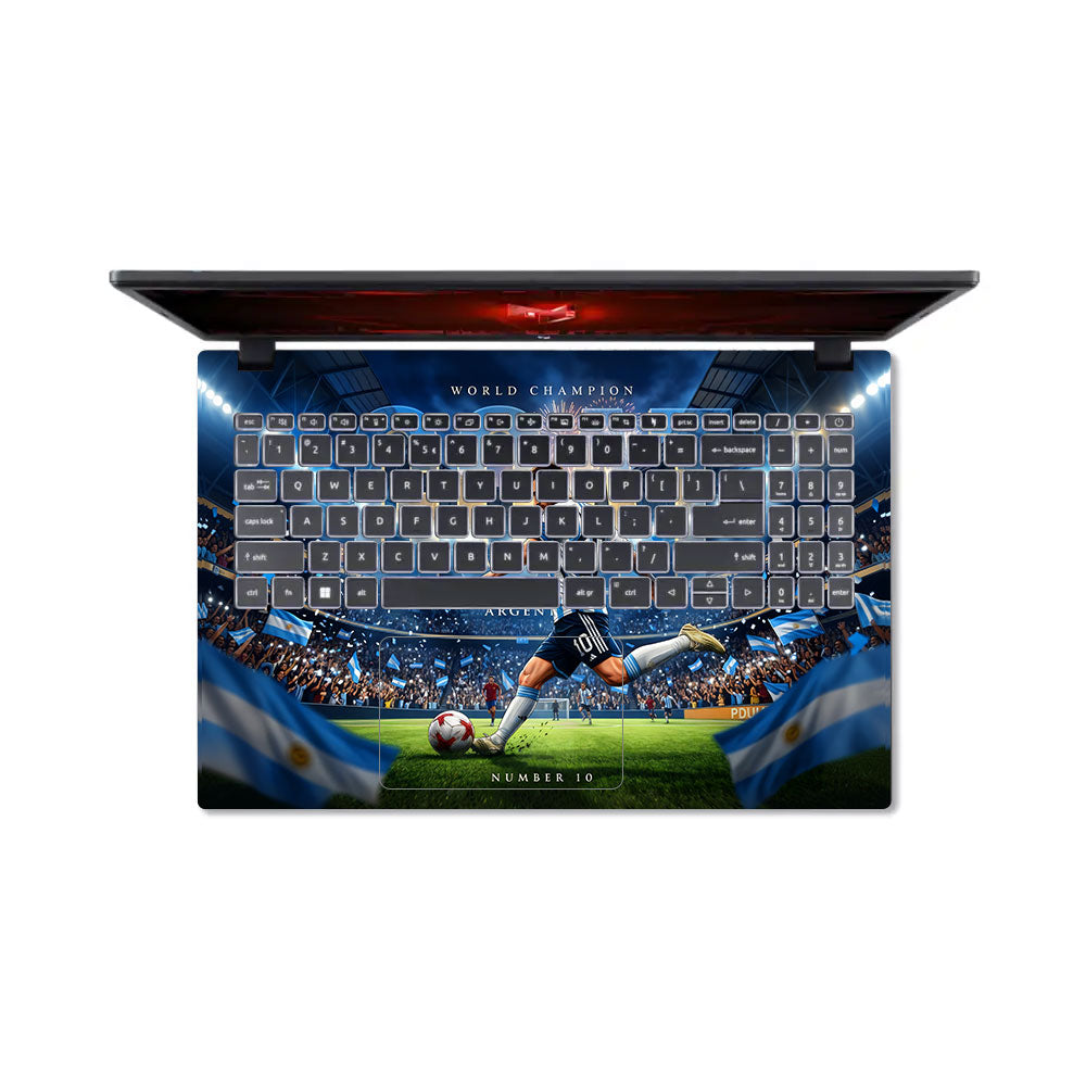 Messi World Champ Energy Acer Nitro V ANV15 51 55CA 3D Laptop Skin