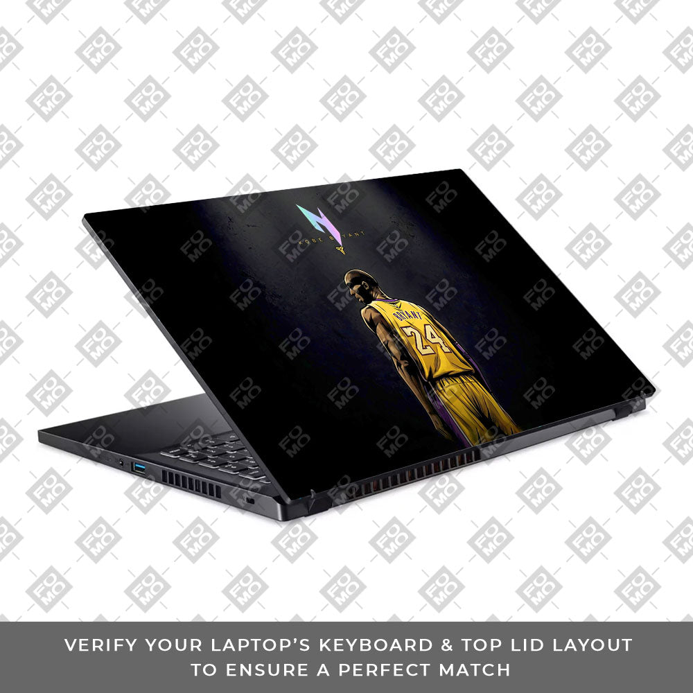 Mamba Legacy Acer Nitro V ANV15 51 55CA 3D Laptop Skin