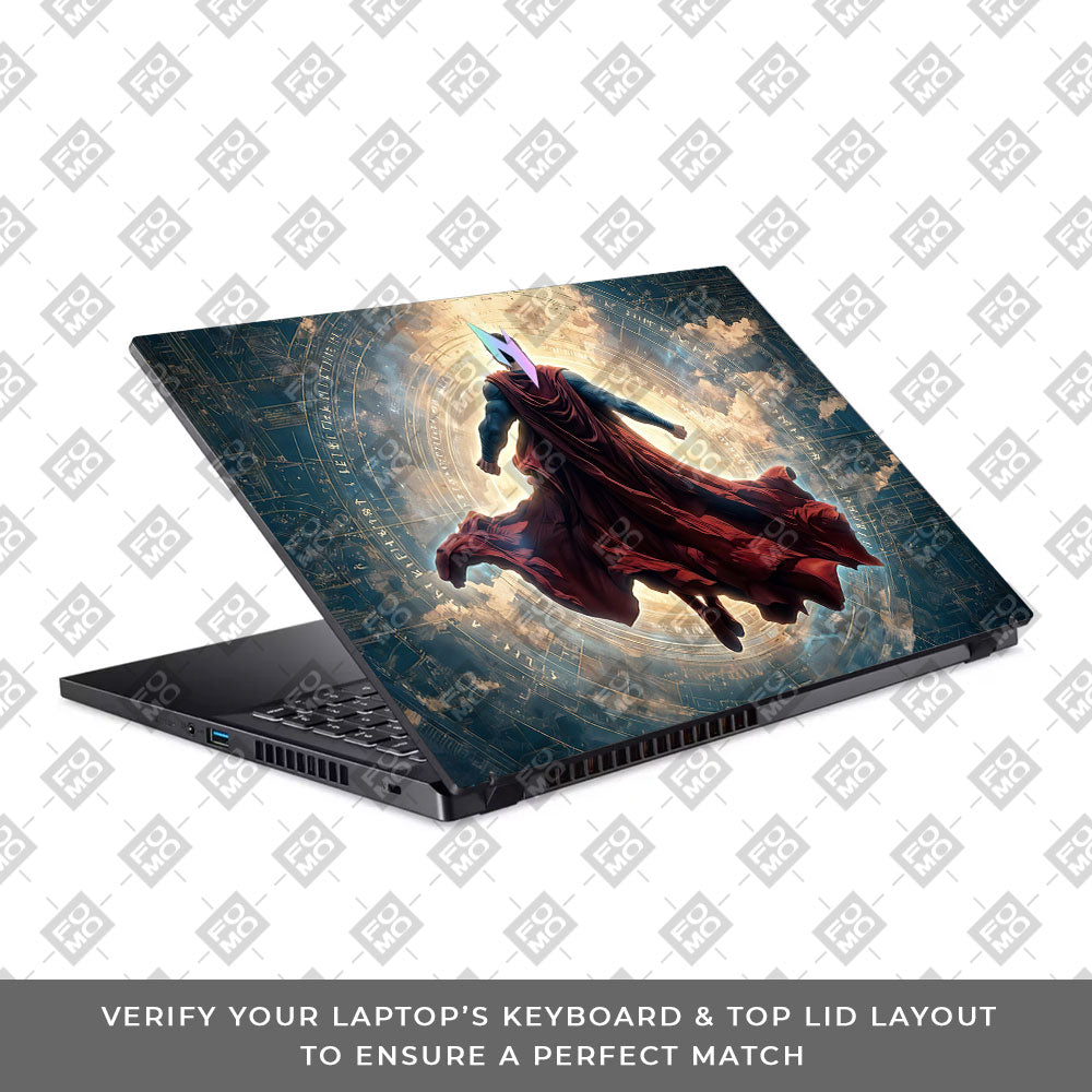 Superman Ascends Acer Nitro V ANV15 51 55CA Laptop Skin