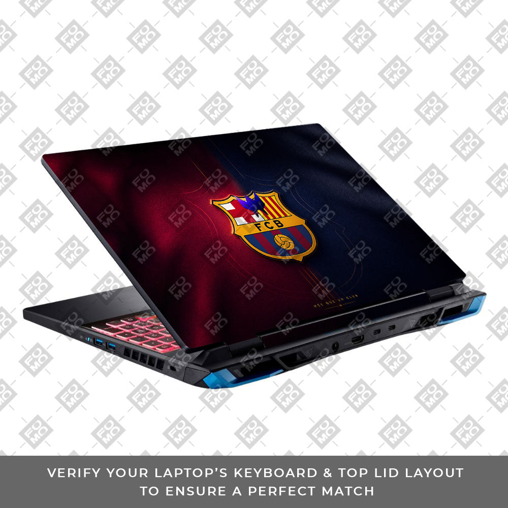 Catalan Pride Barcelona Legacy Acer Predator Helios Neo 16 N22Q22B 3D Laptop Skin