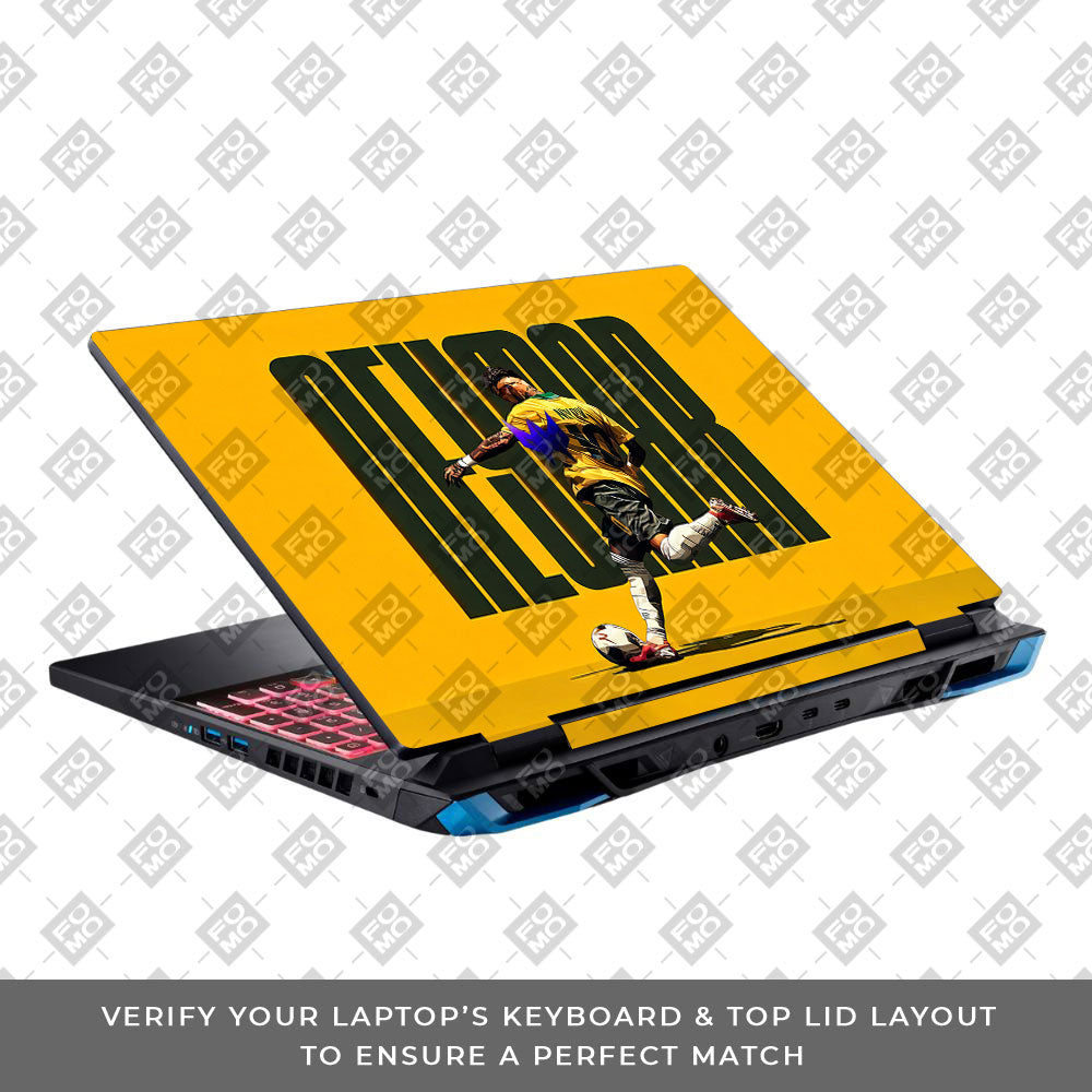 Neymar Brazil Drip Acer Predator Helios Neo 16 N22Q22B 3D Laptop Skin