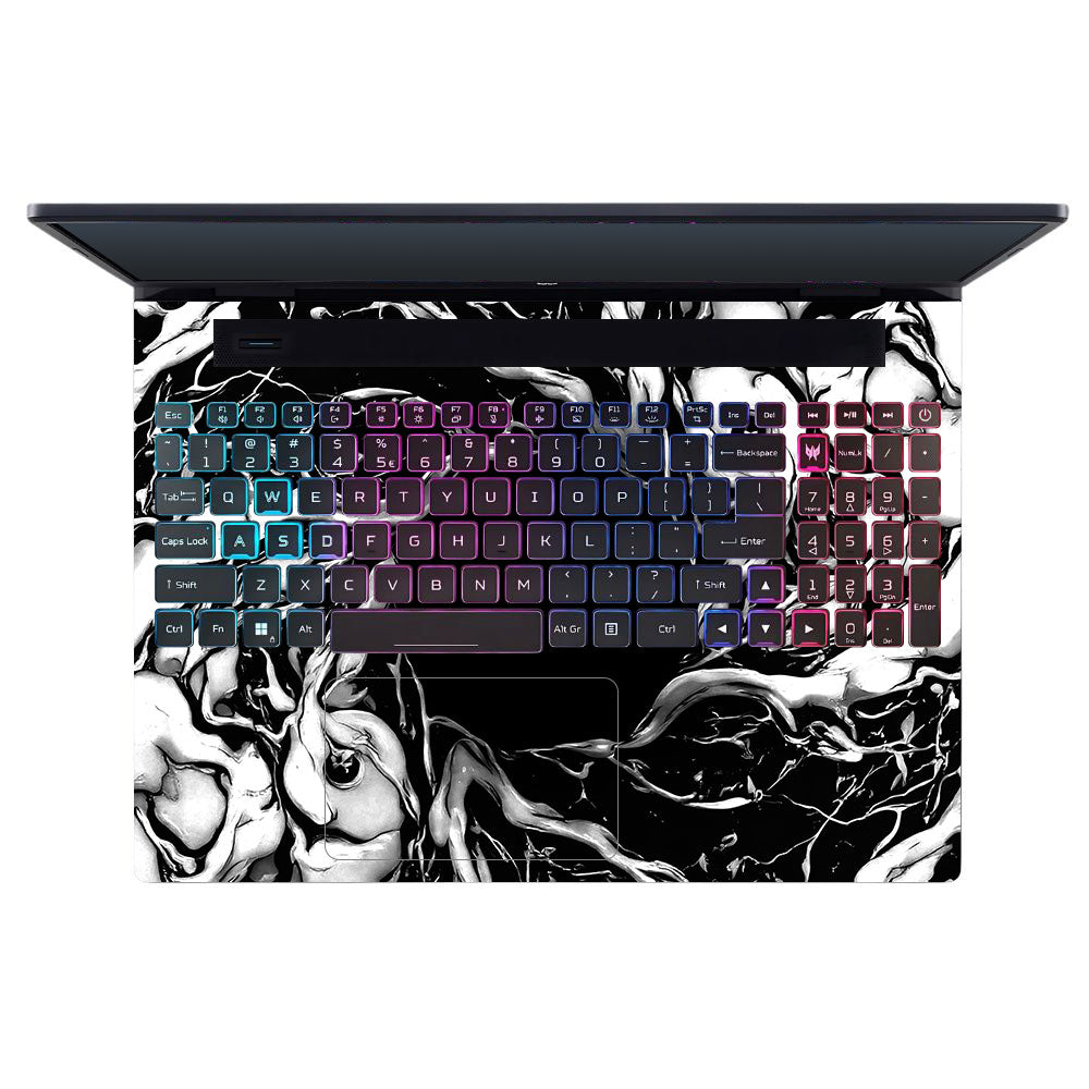 Spiderman Web Black Acer Predator Helios Neo 16 N22Q22B 3D Laptop Skin