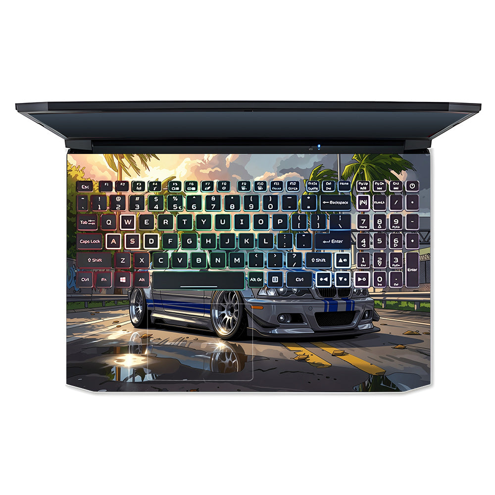 Street Icon BMW E46 Drift Legend Acer Nitro 5 AN515 44, 56 Laptop Skin