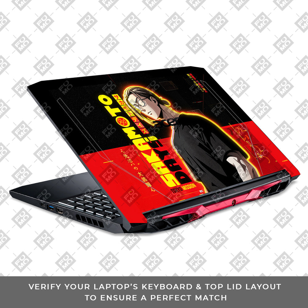 Taro Sakomoto Acer Nitro 5 AN515 44, 56 Laptop Skin