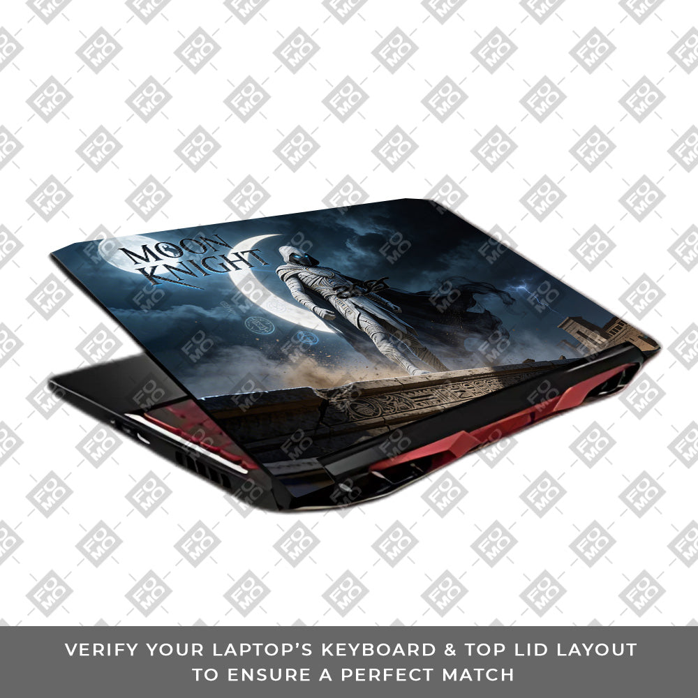 Moon Knight Lunar Vigil Acer Nitro 5 AN515 45, 55, 57 Laptop Skin