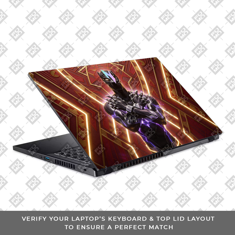 Wakanda Royal Power Acer Nitro V ANV15 51 55CA Laptop Skin