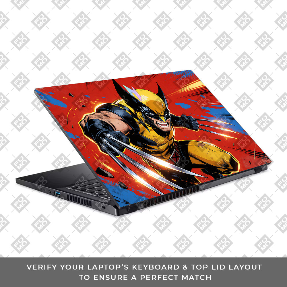 Adamantium Rage Acer Nitro V ANV15 51 55CA Laptop Skin