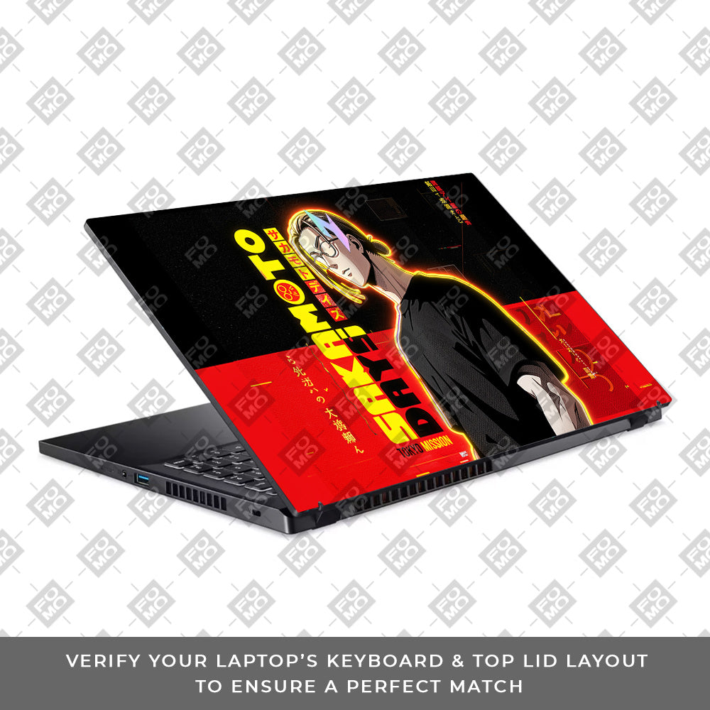 Taro Sakomoto Acer Nitro V ANV15 51 55CA Laptop Skin