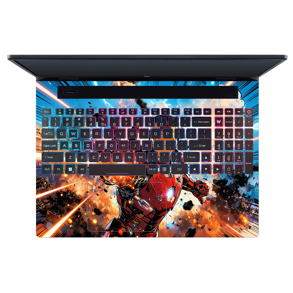 Iron Impact The Arc Reactor Acer Predator Helios Neo 16 N22Q22B Laptop Skin