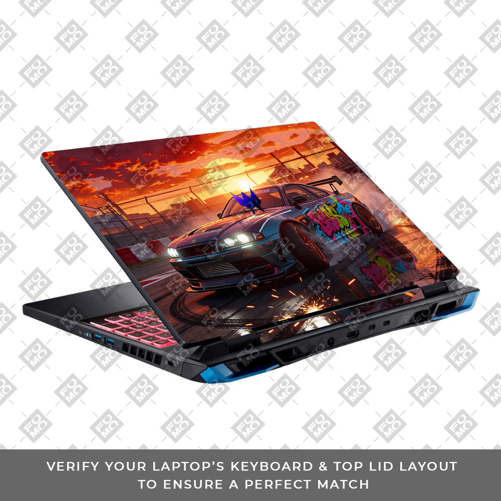 Tokyo Drift Vibes Acer Predator Helios Neo 16 N22Q22B Laptop Skin