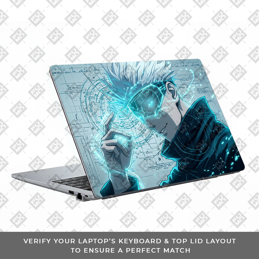 Gojo Satoru Power Asus ExpertBook P1503 Laptop Skin