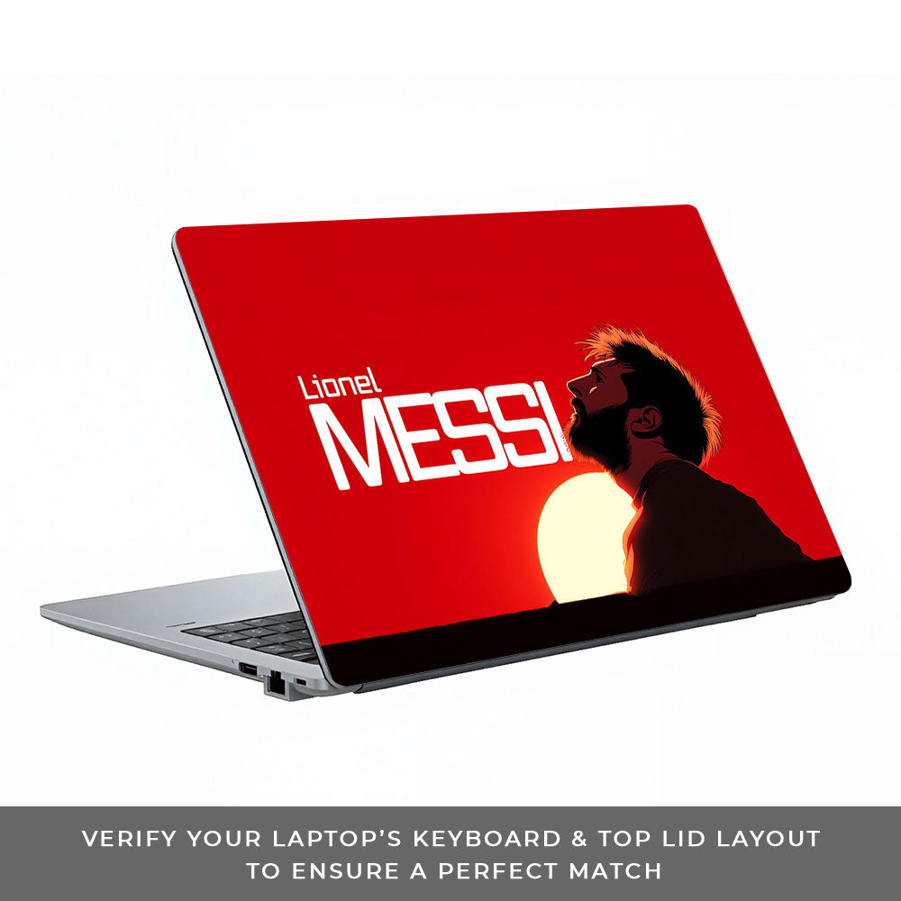 Messi Sunset Icon Asus ExpertBook P1503 3D Laptop Skin