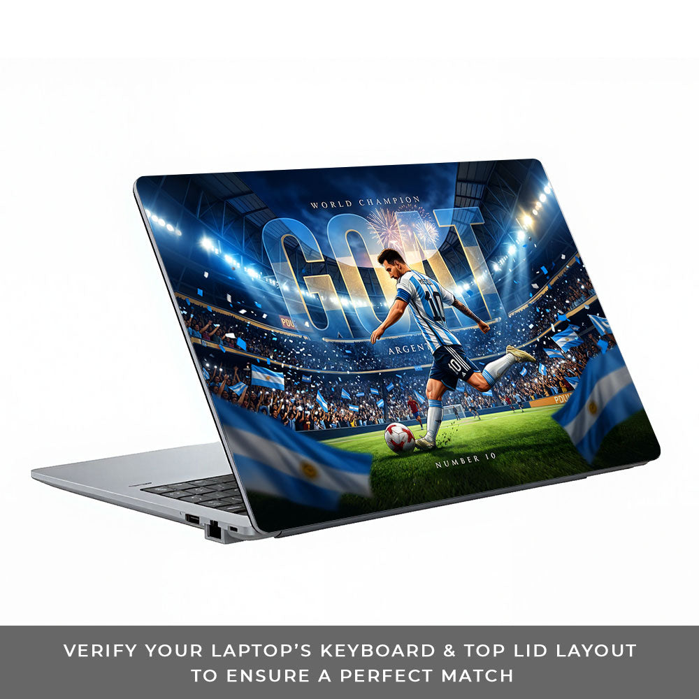 Messi World Champ Energy Asus ExpertBook P1503 3D Laptop Skin