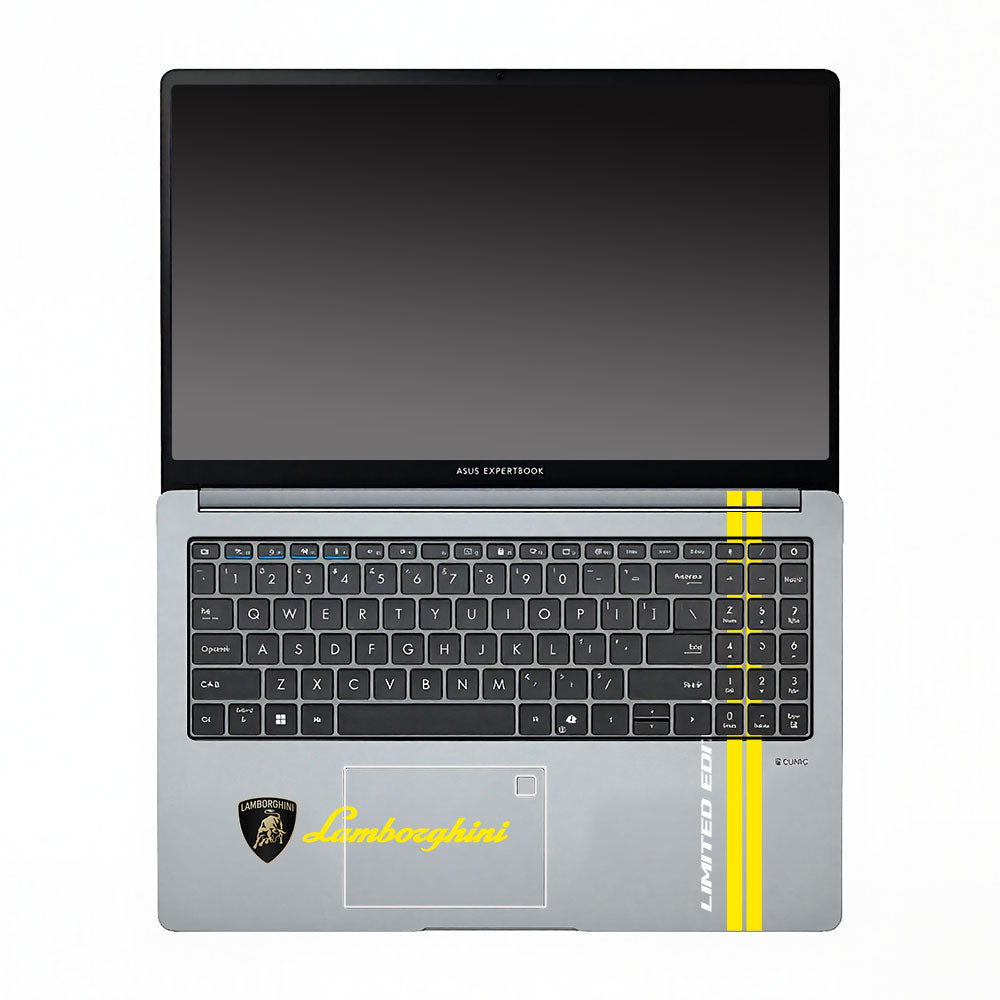 Transparent Lamborghini Limited Edition Asus ExpertBook P1503 Laptop Skin
